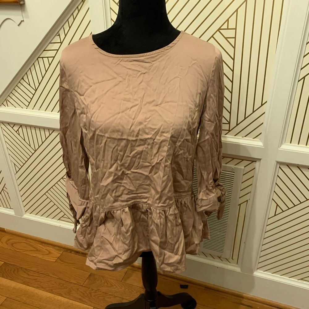 Como Vintage Peplum top